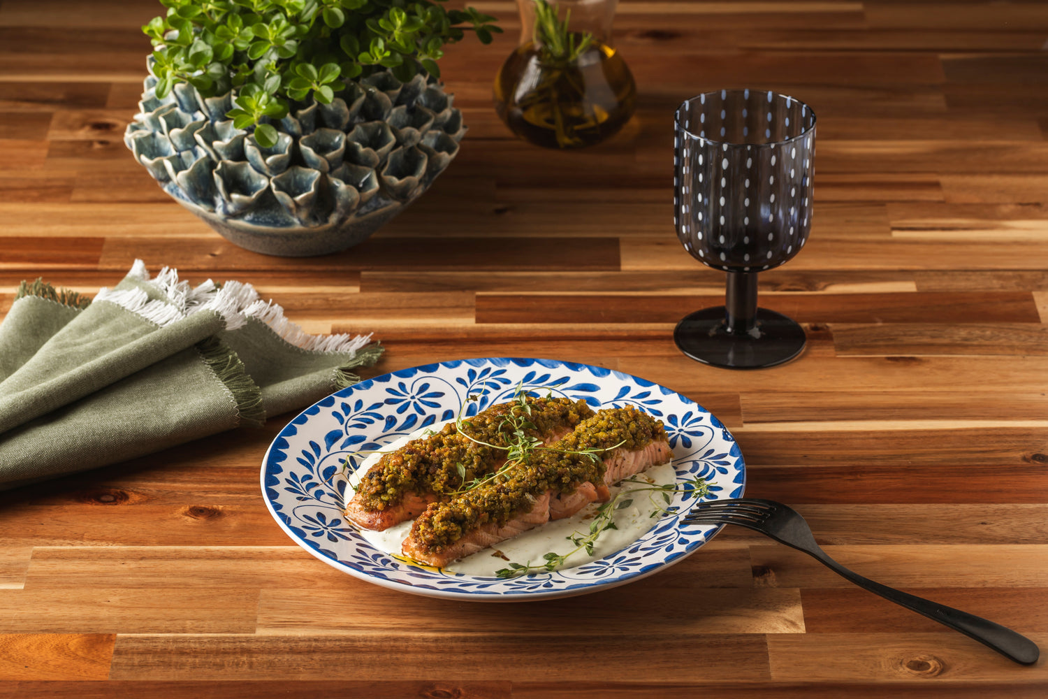 Prato de salmão em Peixes Prontto a Comer