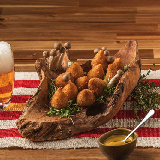 Coxinha de galinha pré-frita - 12 unidades