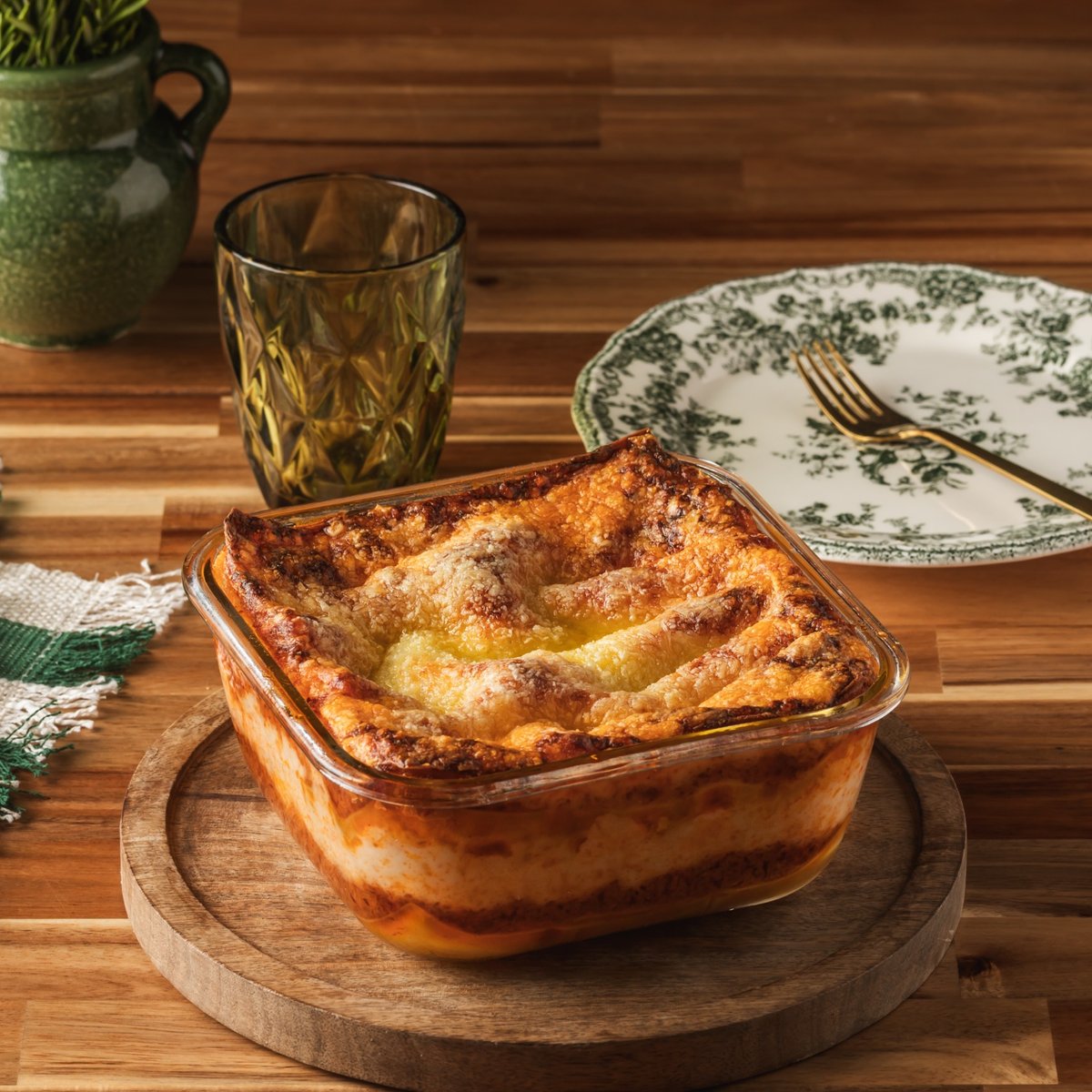 Lasanha à bolonhesa tradicional