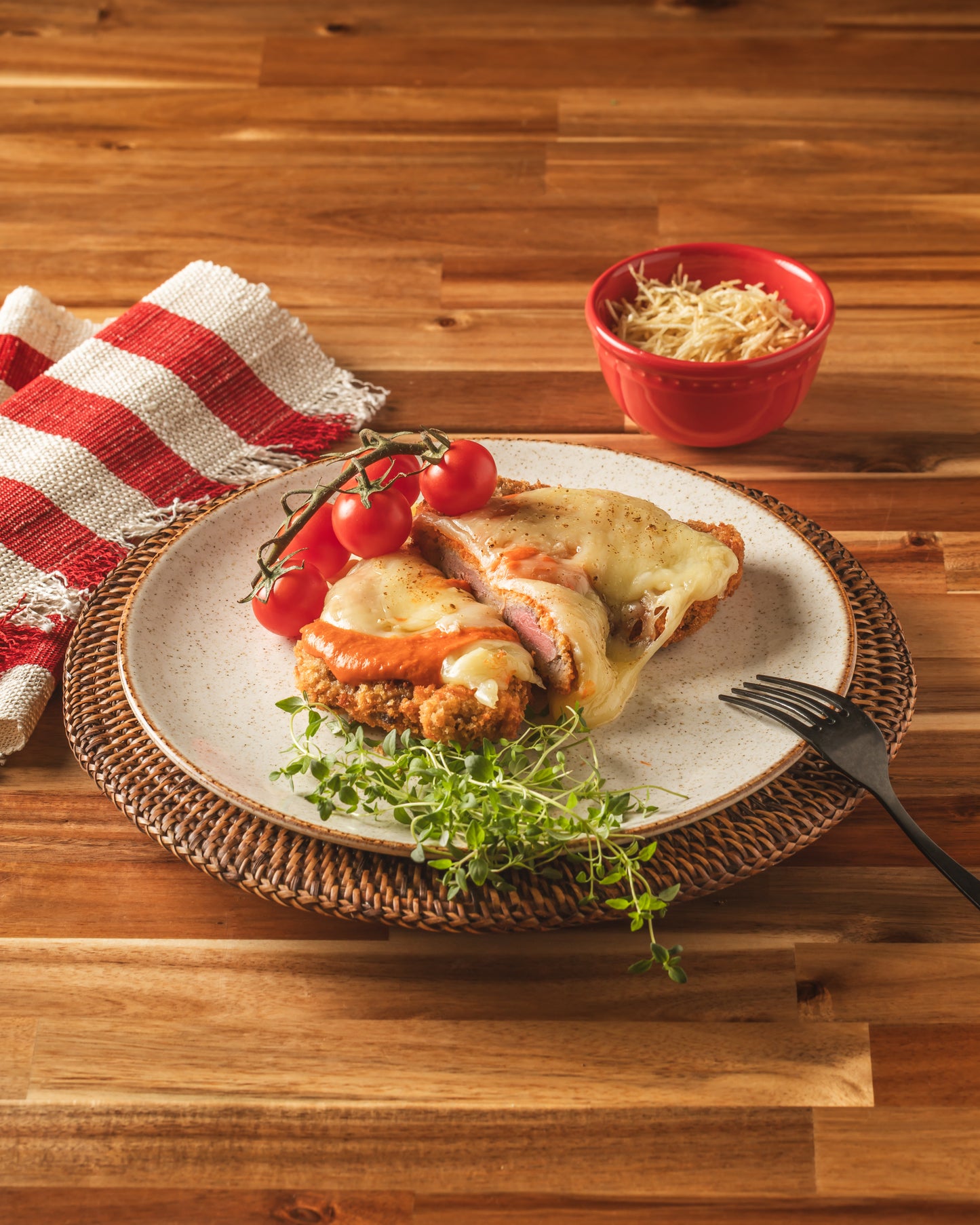 Parmegiana de filet mignon